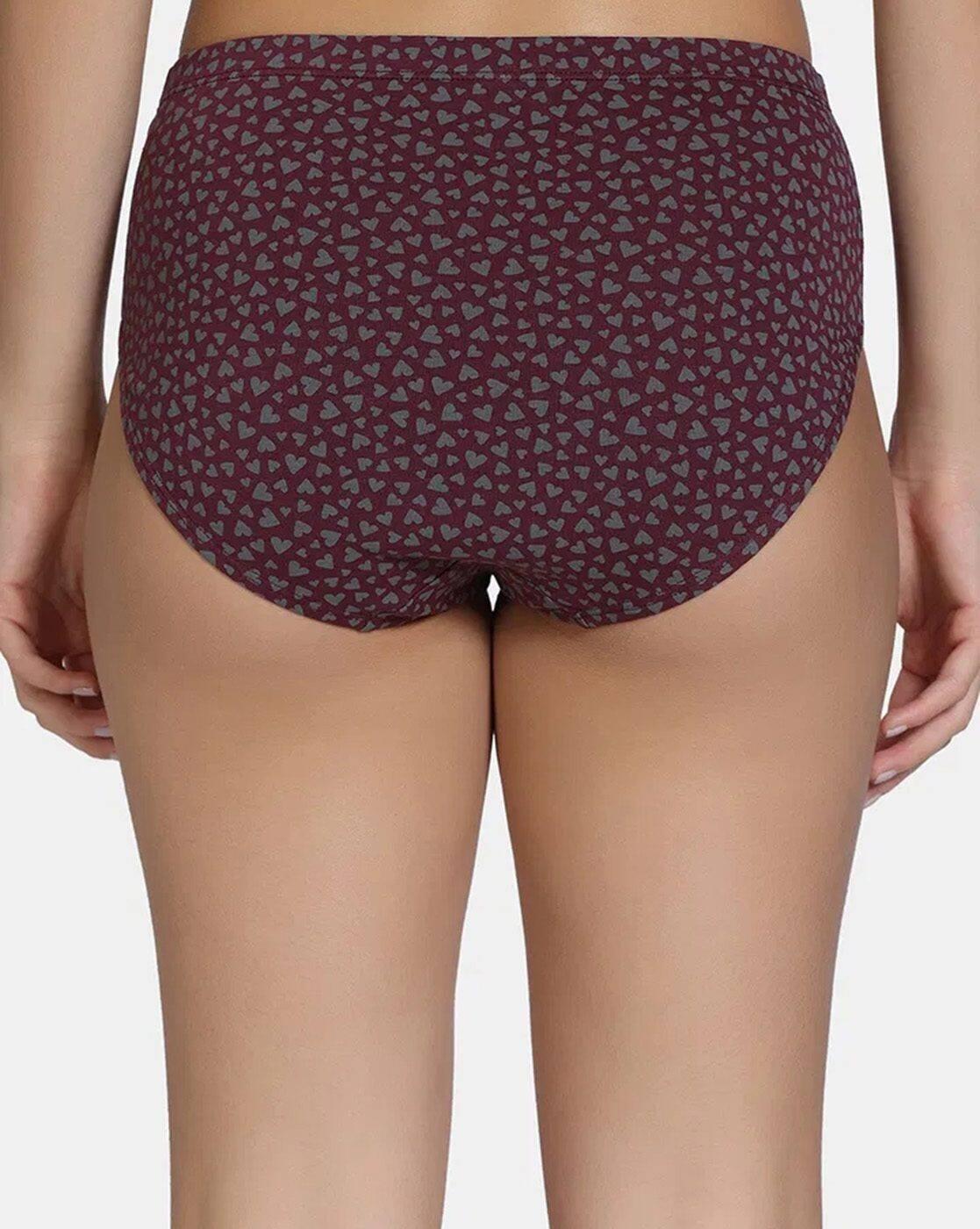 Medium Rise Full Coverage Hipster Panties