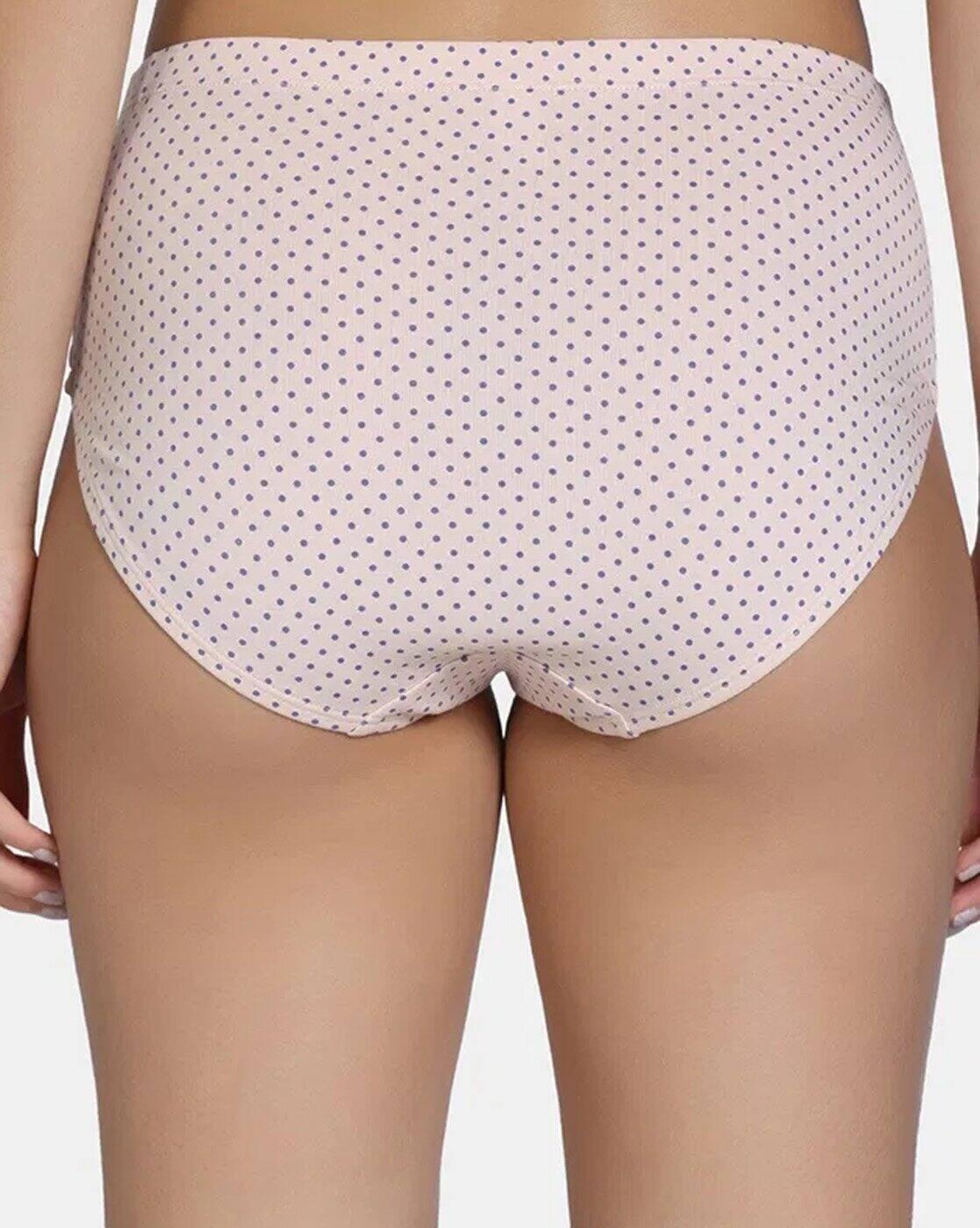 Medium Rise Full Coverage Hipster Panties