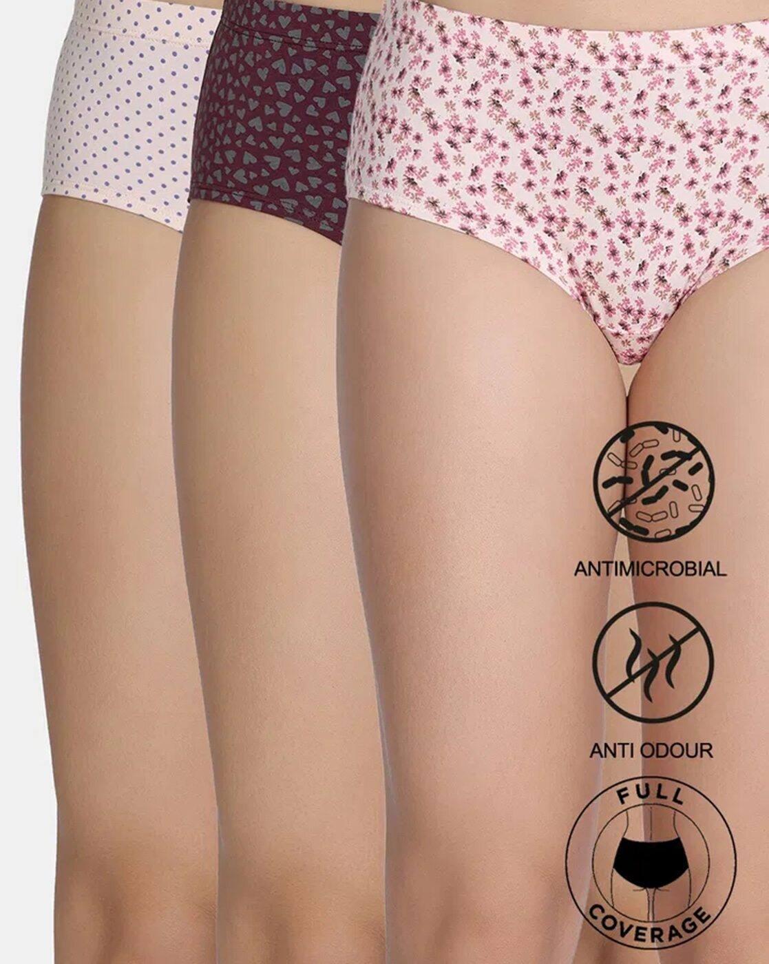 Medium Rise Full Coverage Hipster Panties