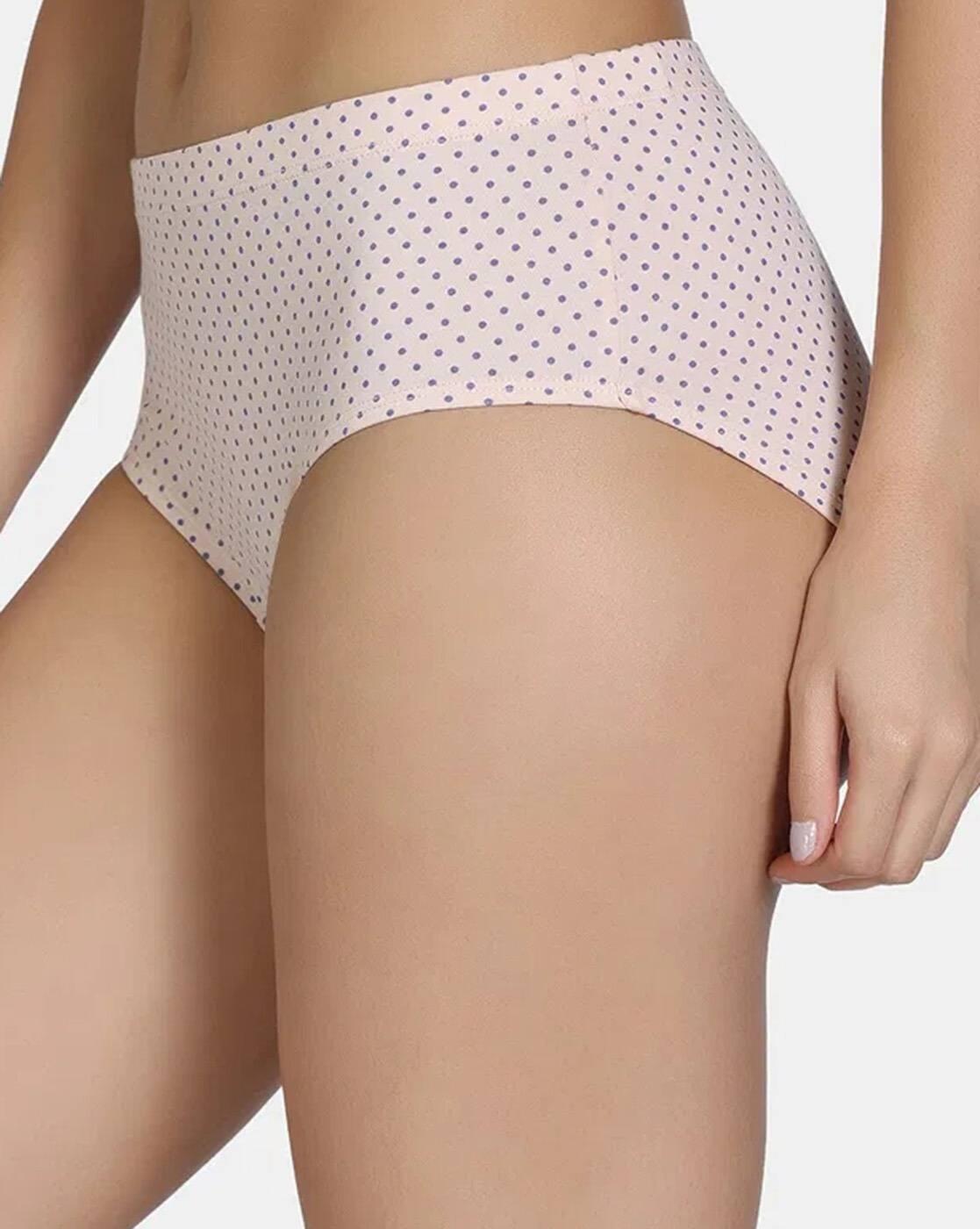 Medium Rise Full Coverage Hipster Panties