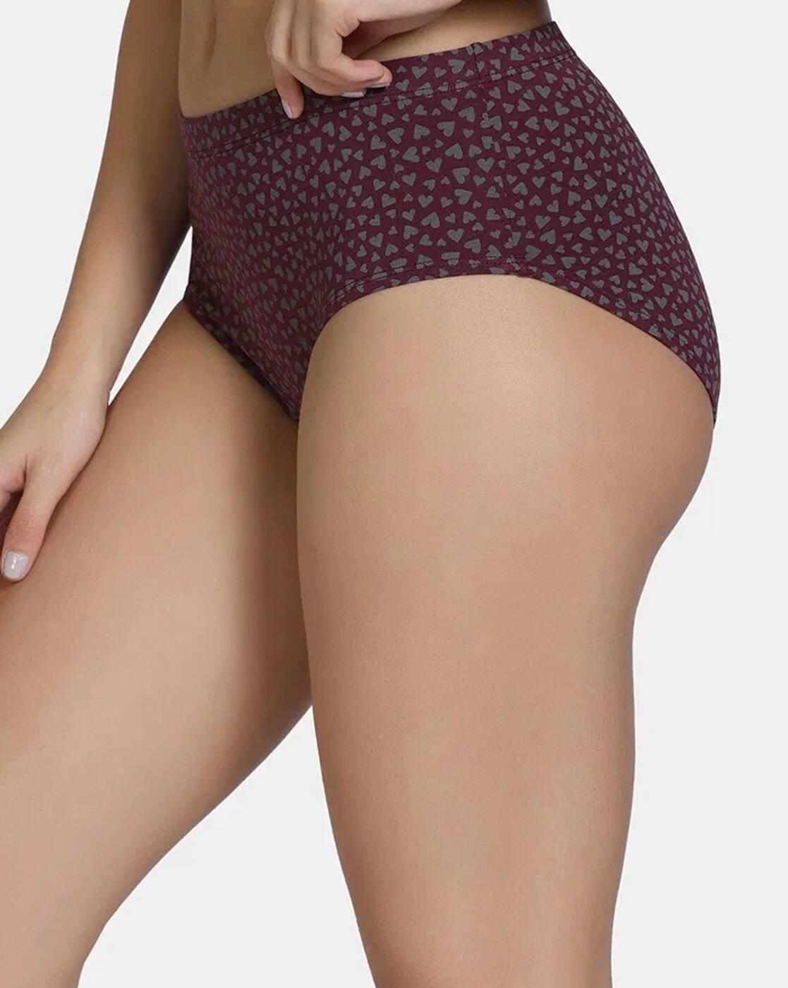 Medium Rise Full Coverage Hipster Panties