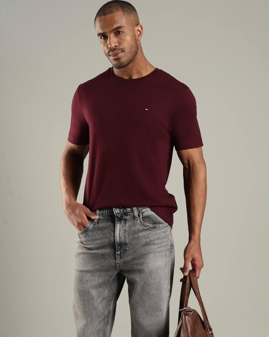 Interlock Regular Fit Crew-Neck T-Shirt