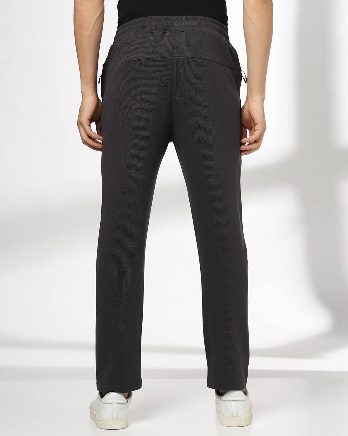 SIDE POCKET CURVE PANEL TRACKPA, GREY, L