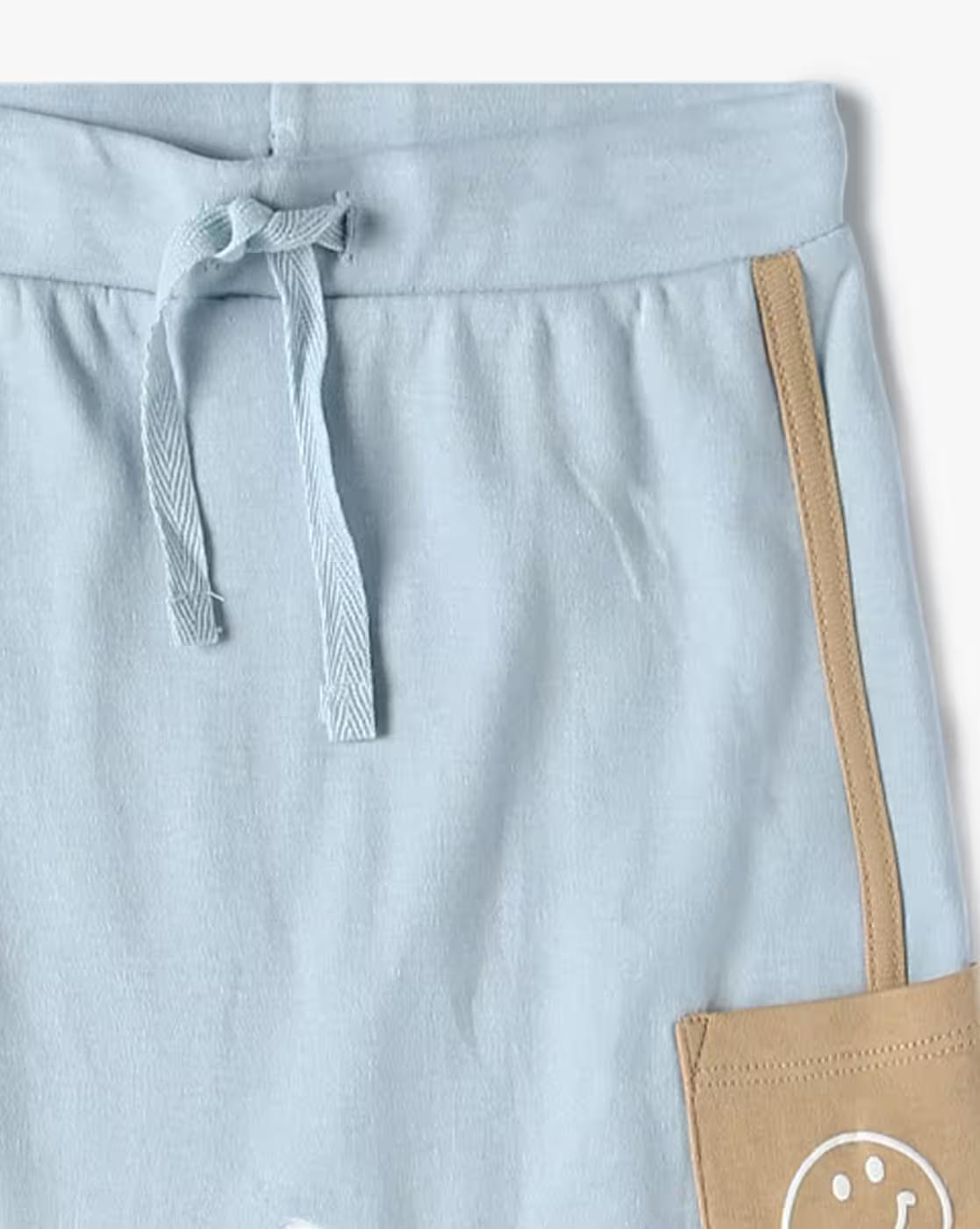Boys Pack of 3 Joggers with Drawstring Waist