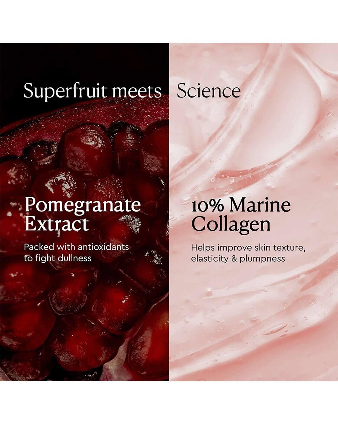 Collagen And Pomegranate Korean Toner with Hyaluronic Acid - Best in Anti Aging