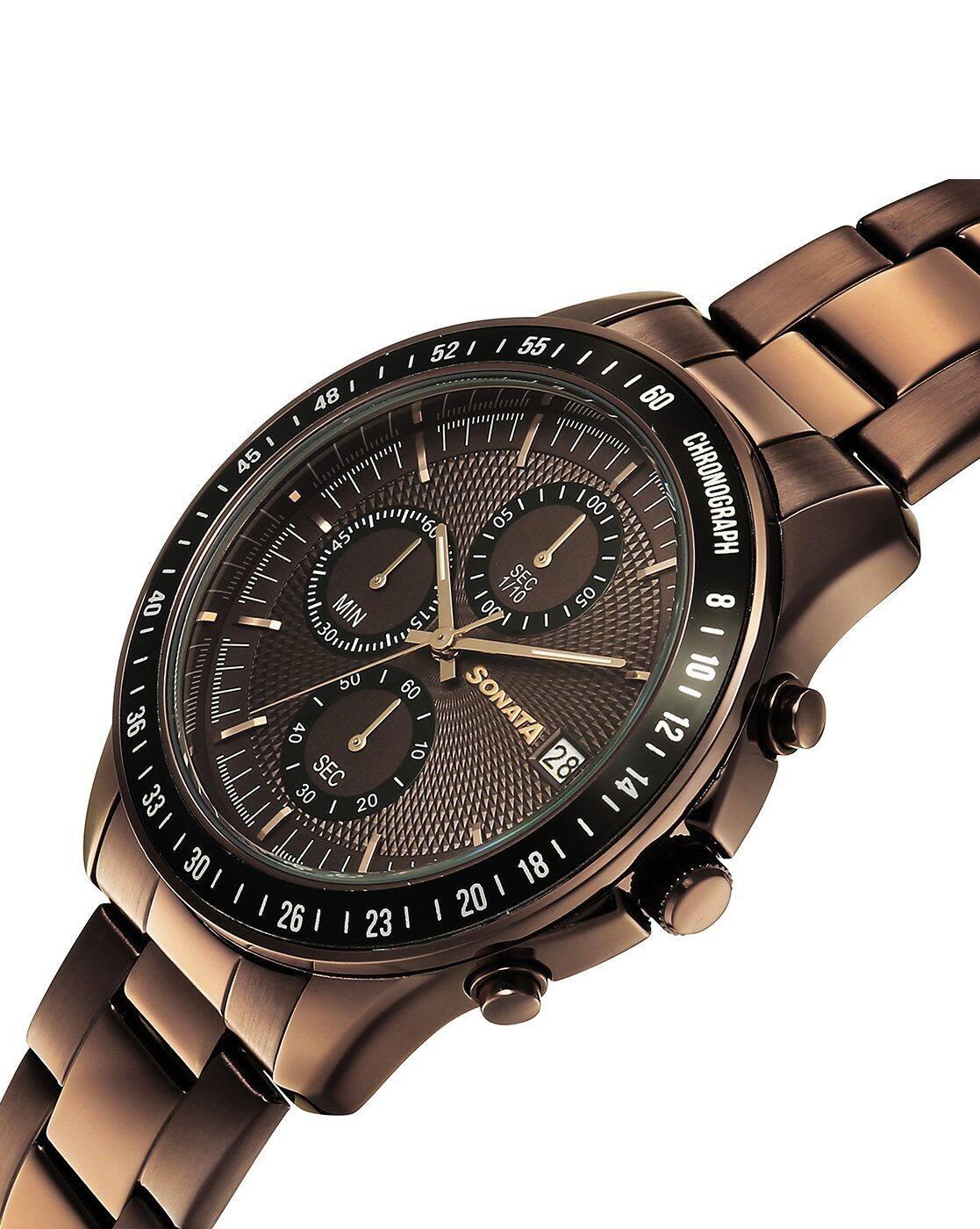 Men Chronos Analogue Watch-77187KM04