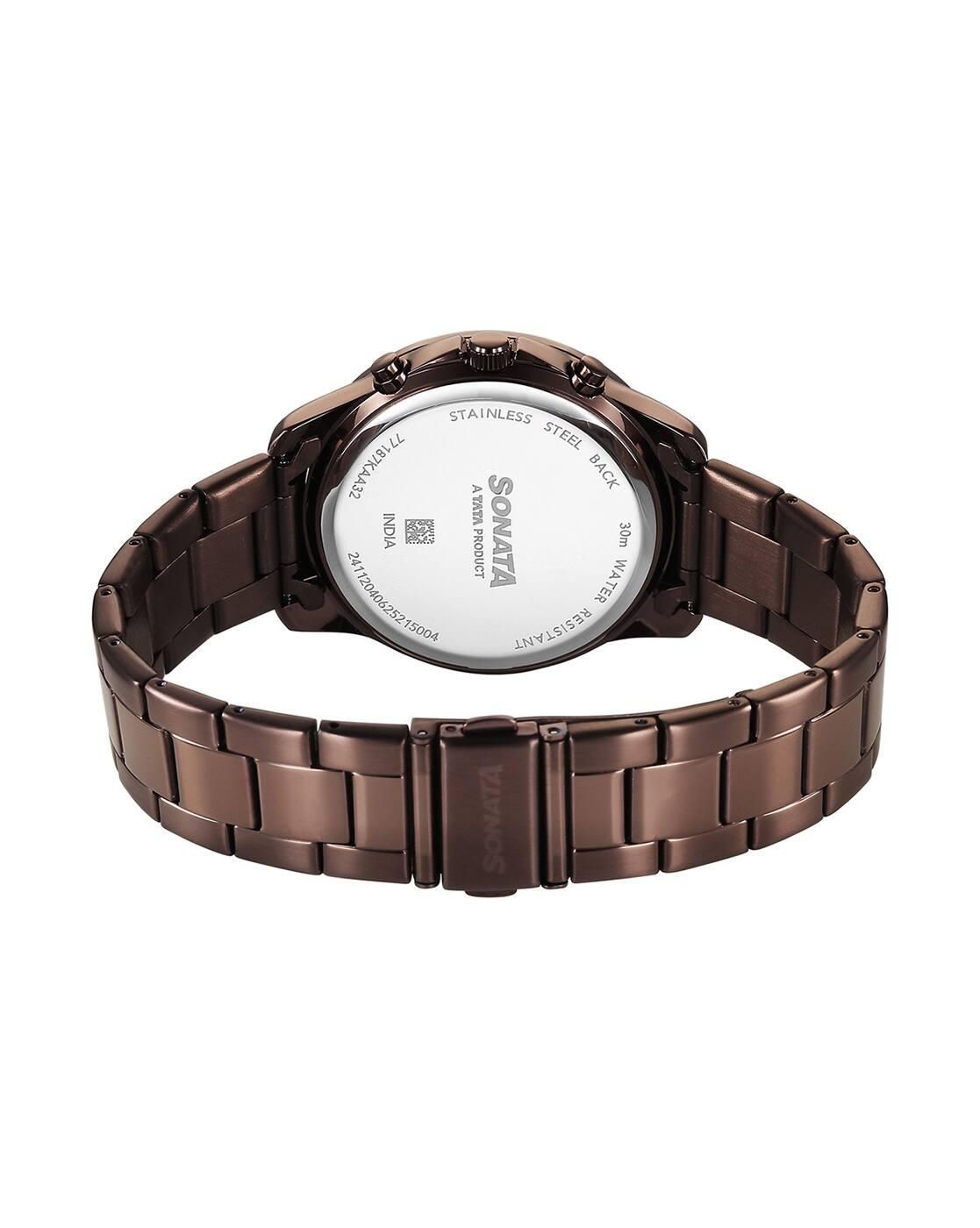 Men Chronos Analogue Watch-77187KM04