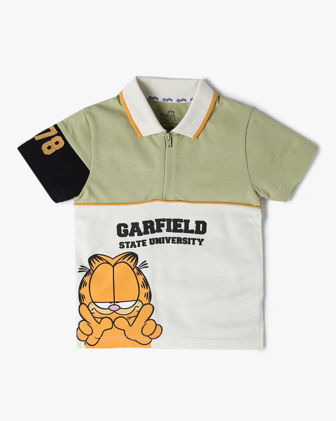 POLO WITH PRINT, MULTI, 6-12M