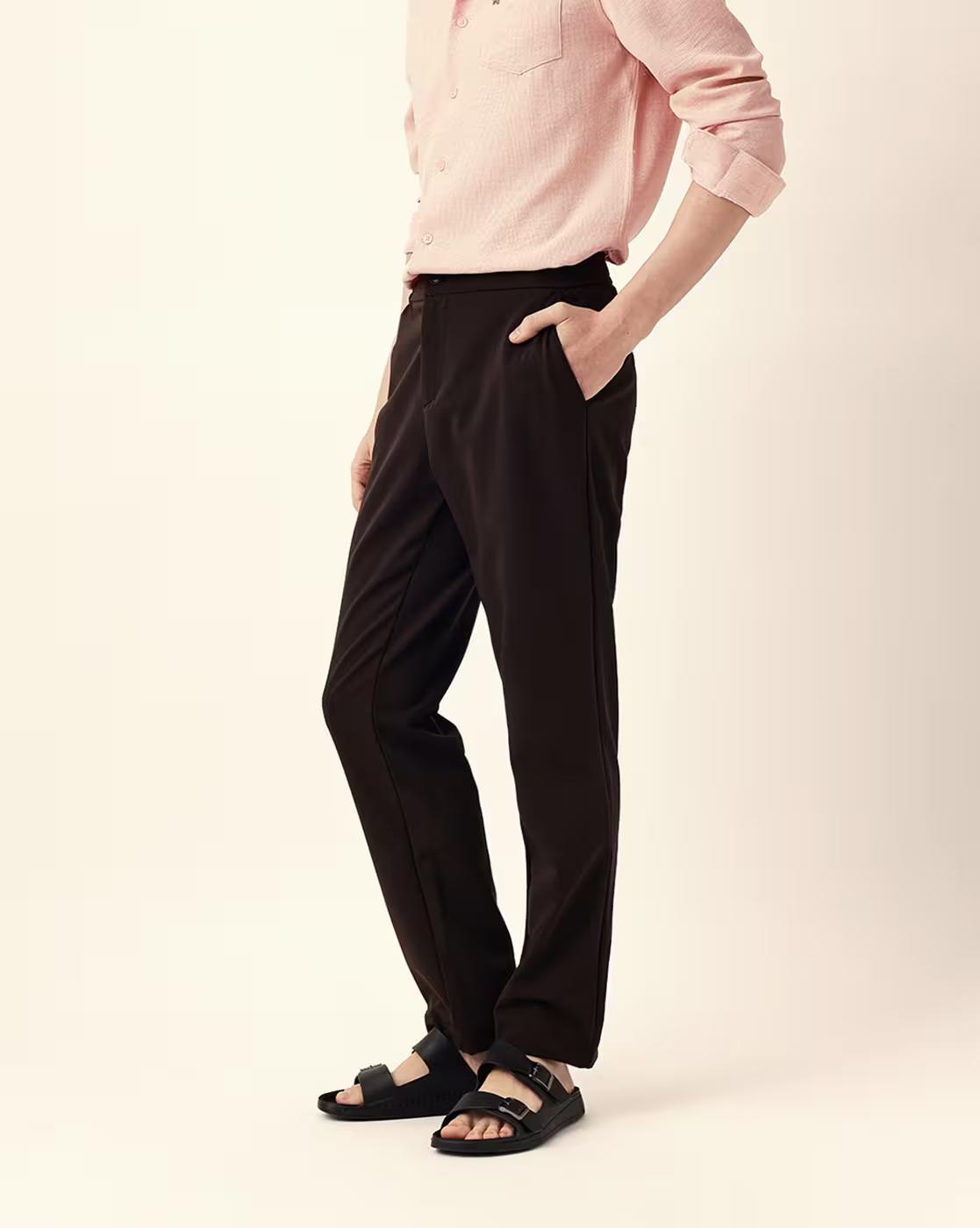 Men Relaxed Fit Trouser