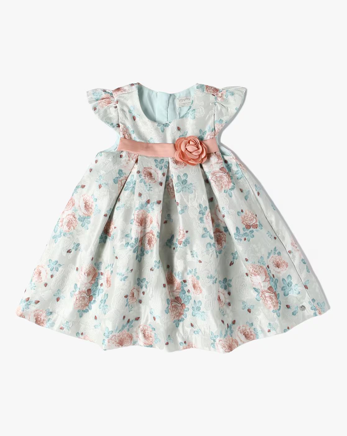 AOP DRESS, MULTI, 2-3Y