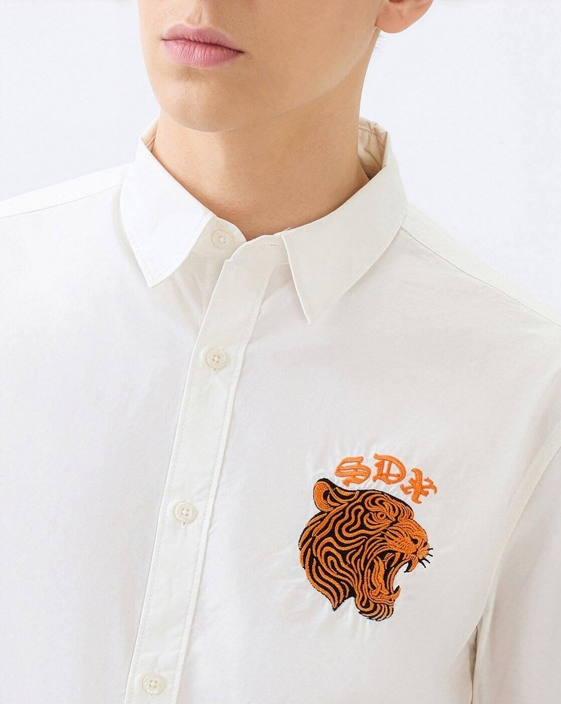 Vintage Tiger Regular Fit Shirt