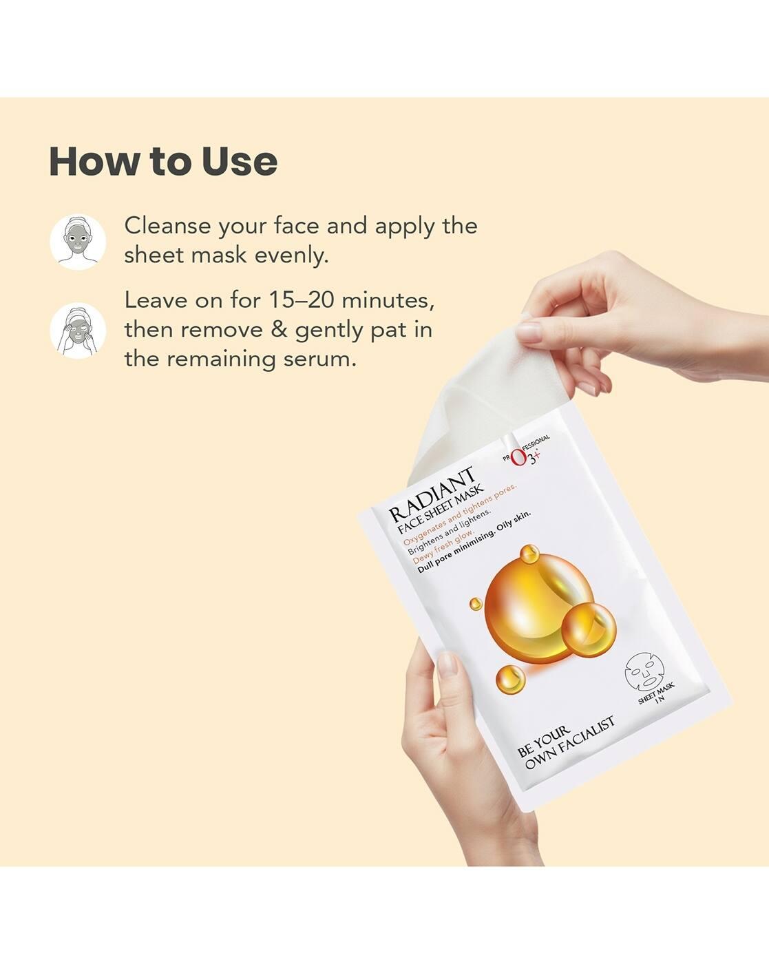 Facialist Radiant Face Sheet Mask
