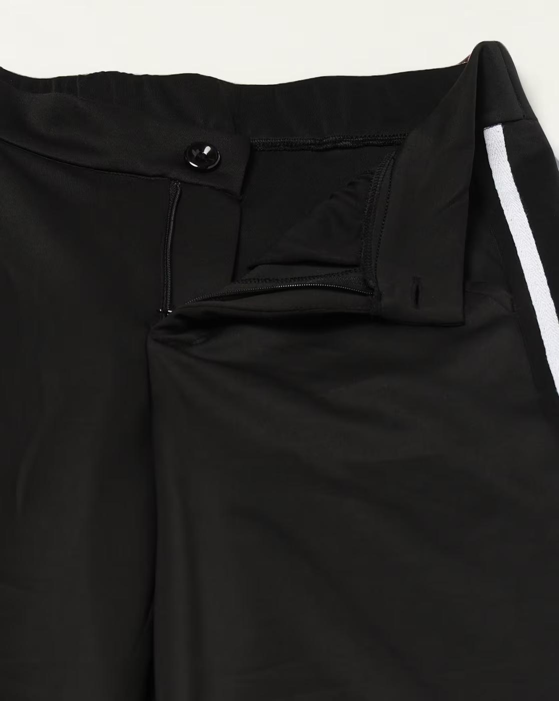 Contrast tape culotte, jet black, xxl