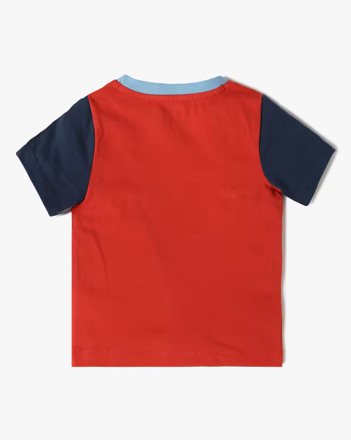 DUNGAREE WITH TEE, MULTI, 2-3Y