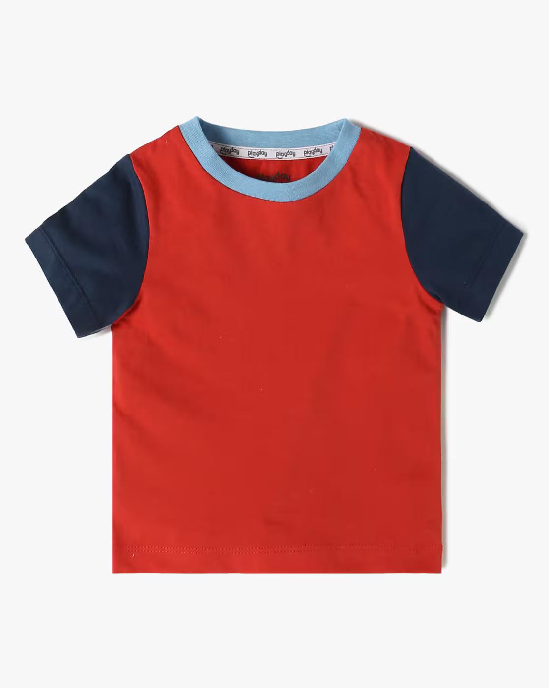 DUNGAREE WITH TEE, MULTI, 2-3Y