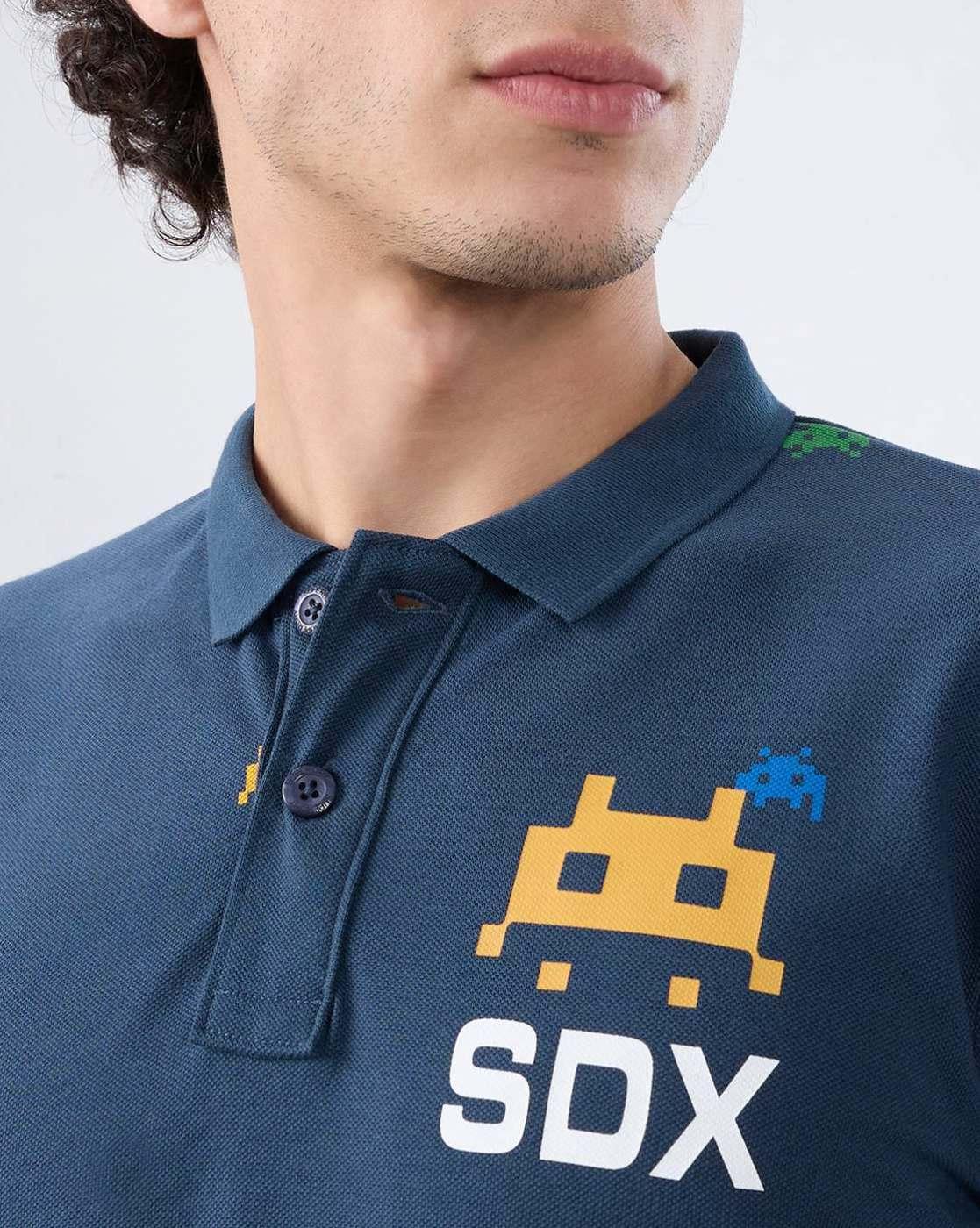 Console Confetti Polo T-Shirt