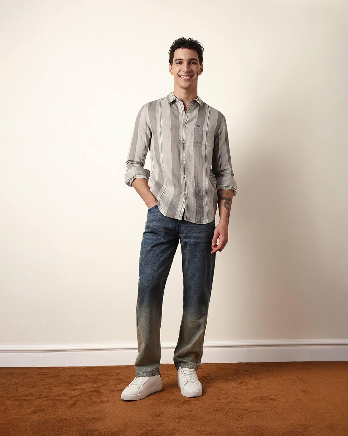 Slim Fit Casual Shirt