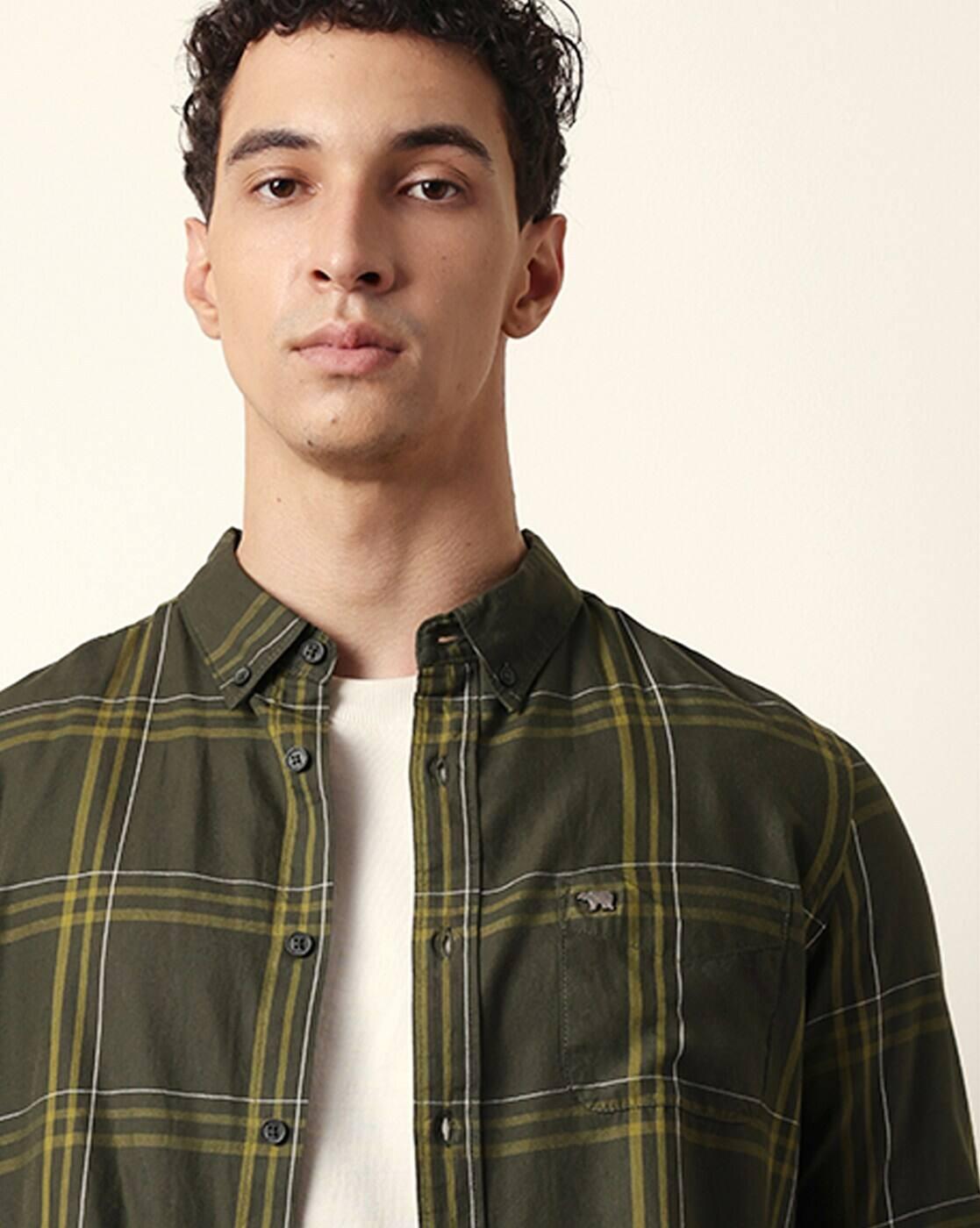 Checked Slim Fit Shirt