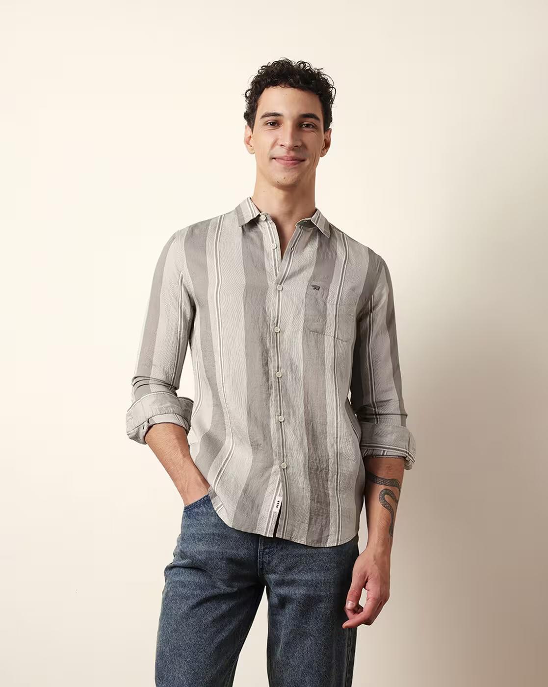 Slim Fit Casual Shirt