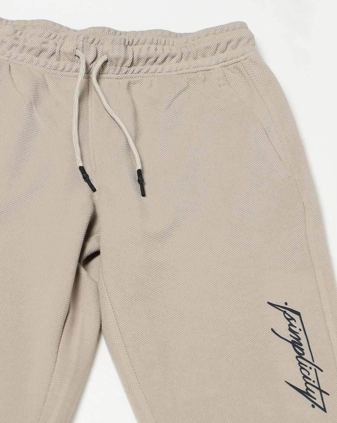 MICRO STR SLANT POCKET THREE F, BEIGE, S