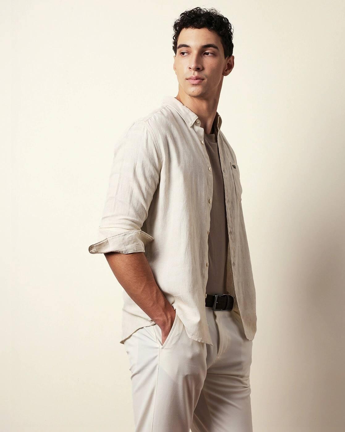 Checked Slim Fit Shirt