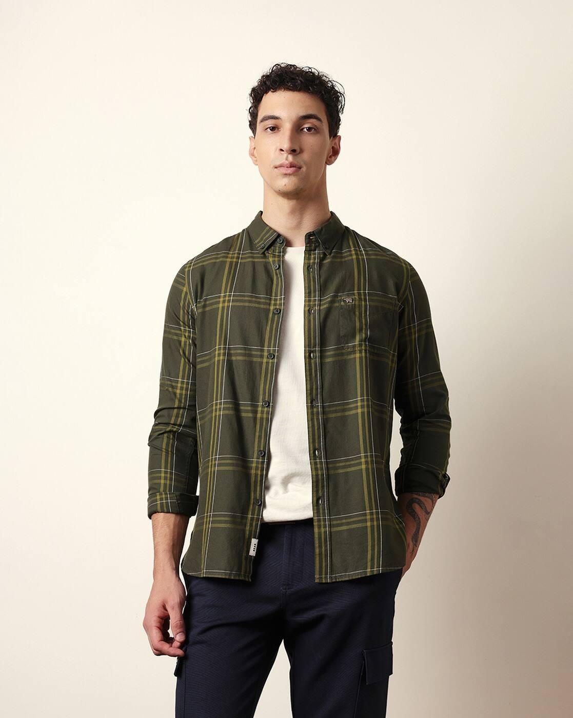Checked Slim Fit Shirt
