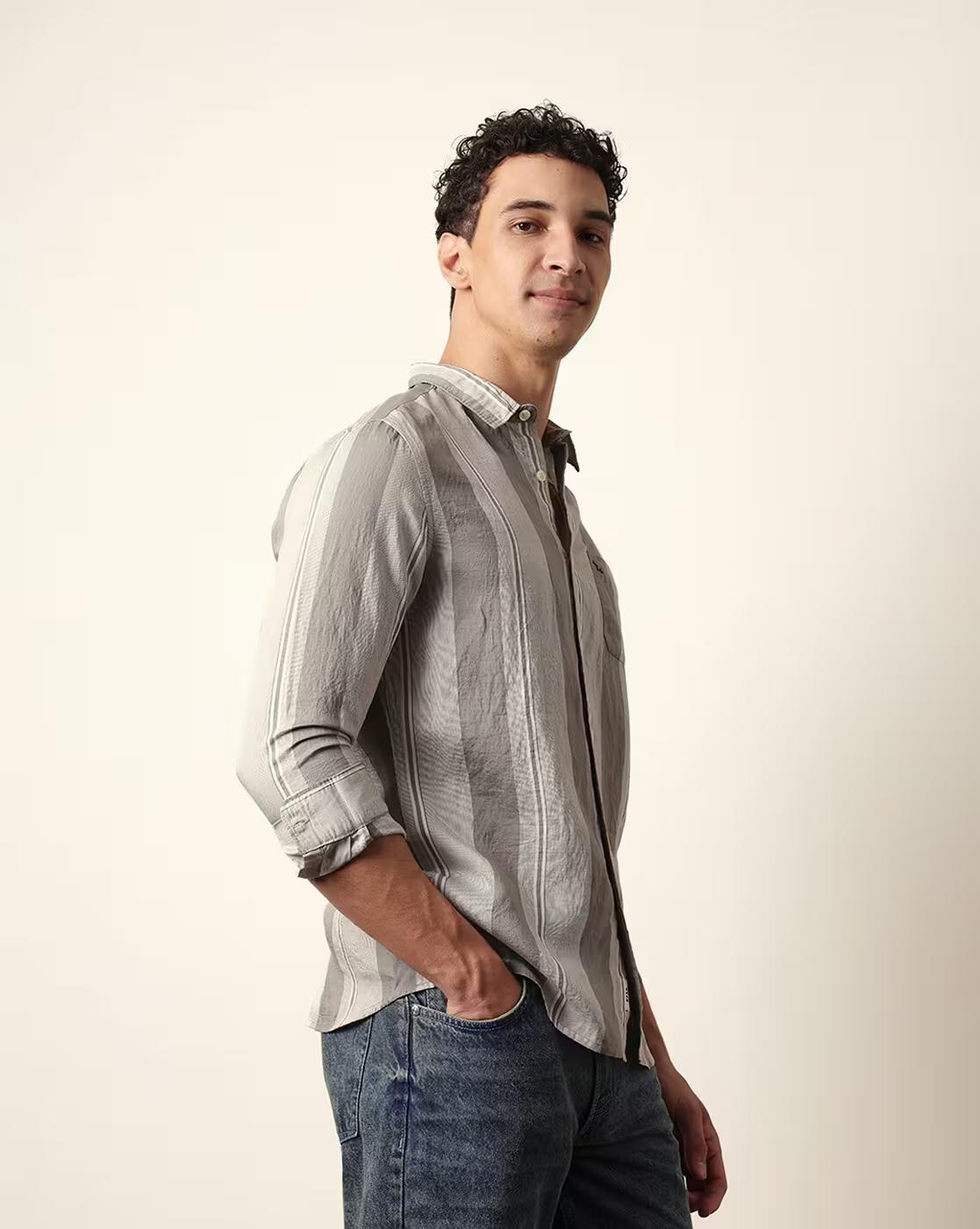 Slim Fit Casual Shirt