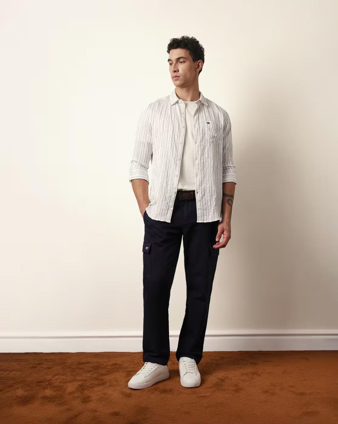 Slim Fit Casual Shirt