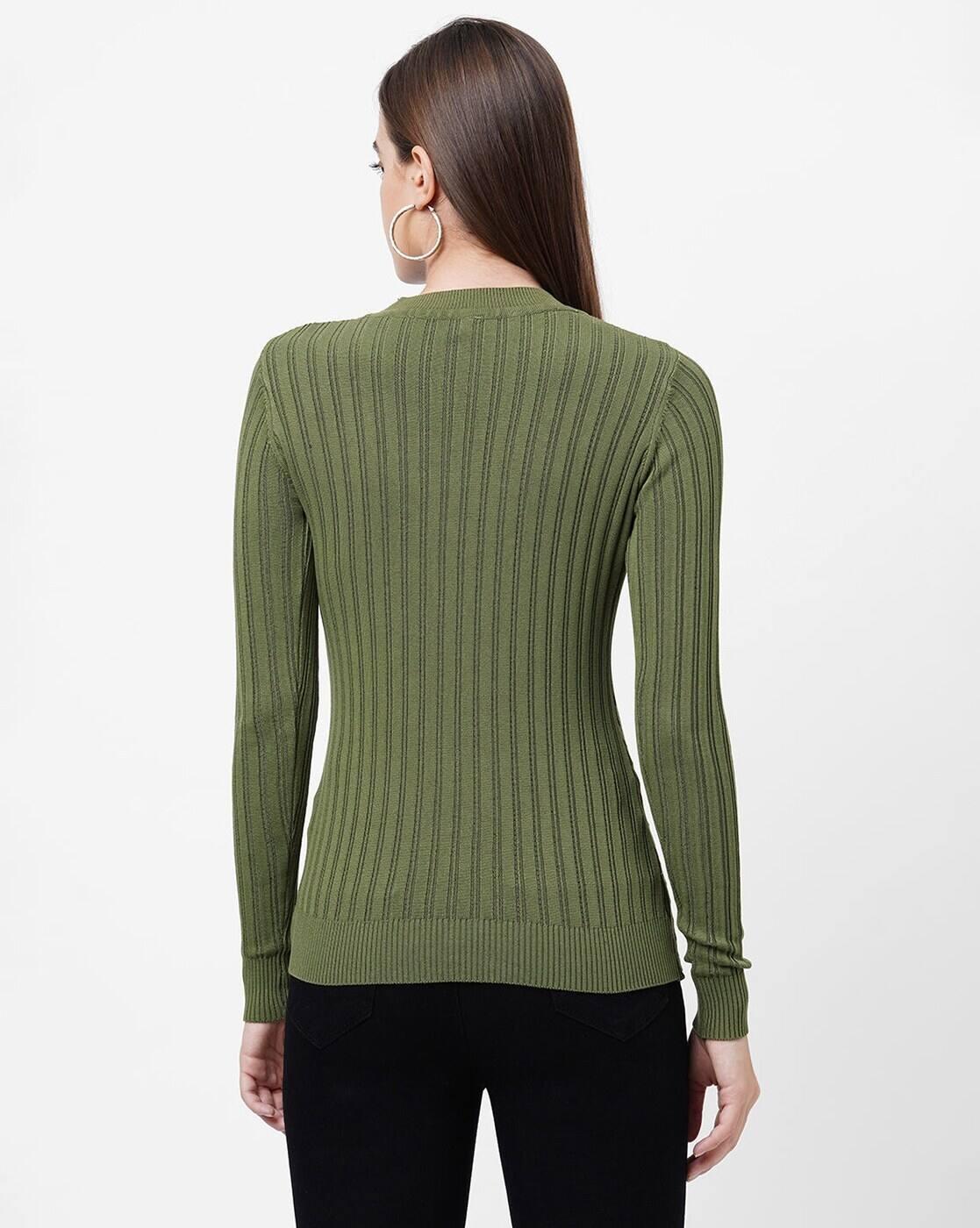 Women Round-Neck Slim Fit Sweater