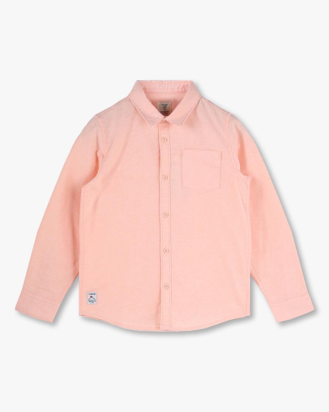 FS OXFORD SHIRT, ORANGE, 2-3Y