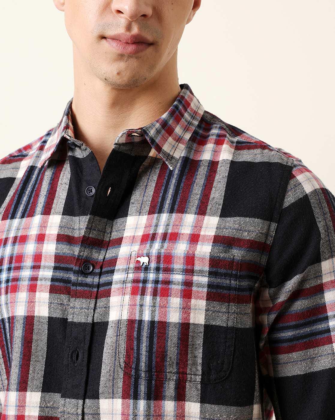 Cotton Checked Regular Fit Shirt