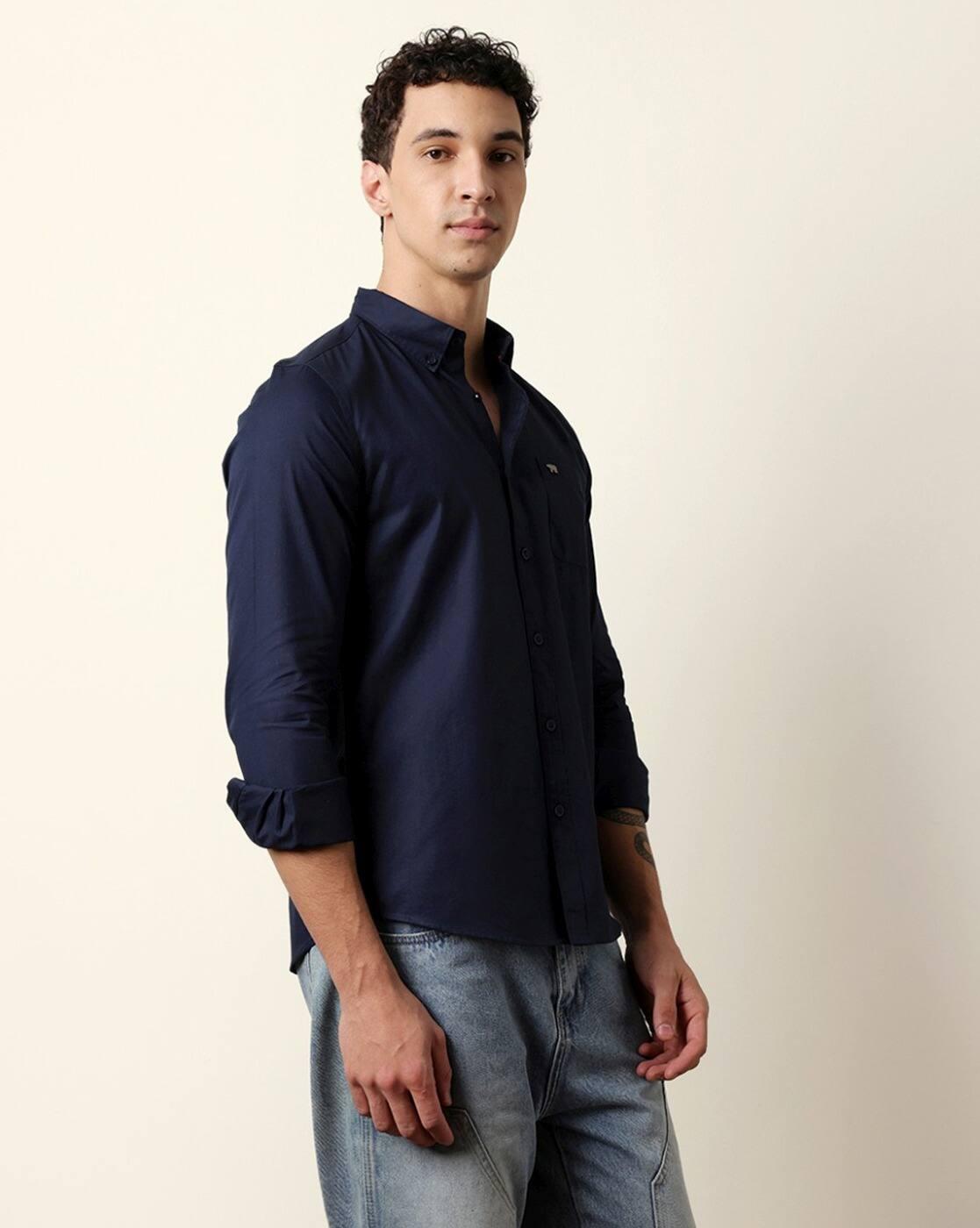 Cotton Slim Fit Casual Shirt