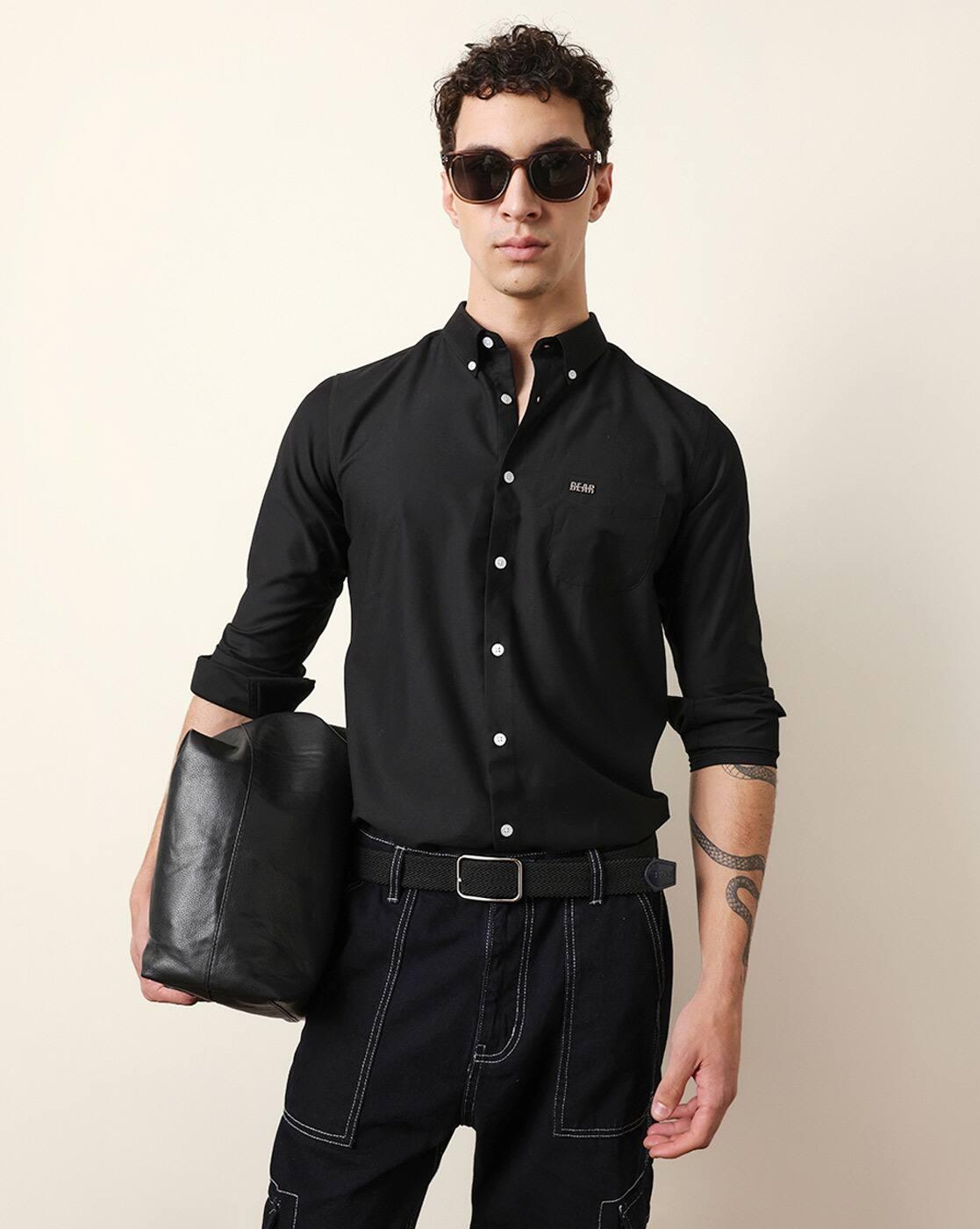 Cotton Checked Regular Fit Shirt
