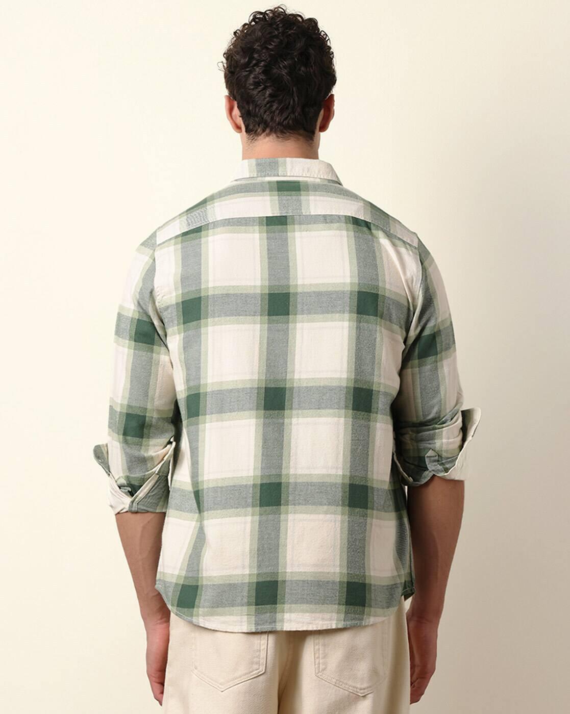 Cotton Checked Regular Fit Shirt