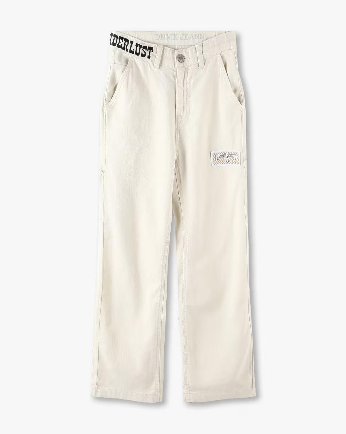 YB SS25 H3 STRAIGHT, WHITE, 15-16Y
