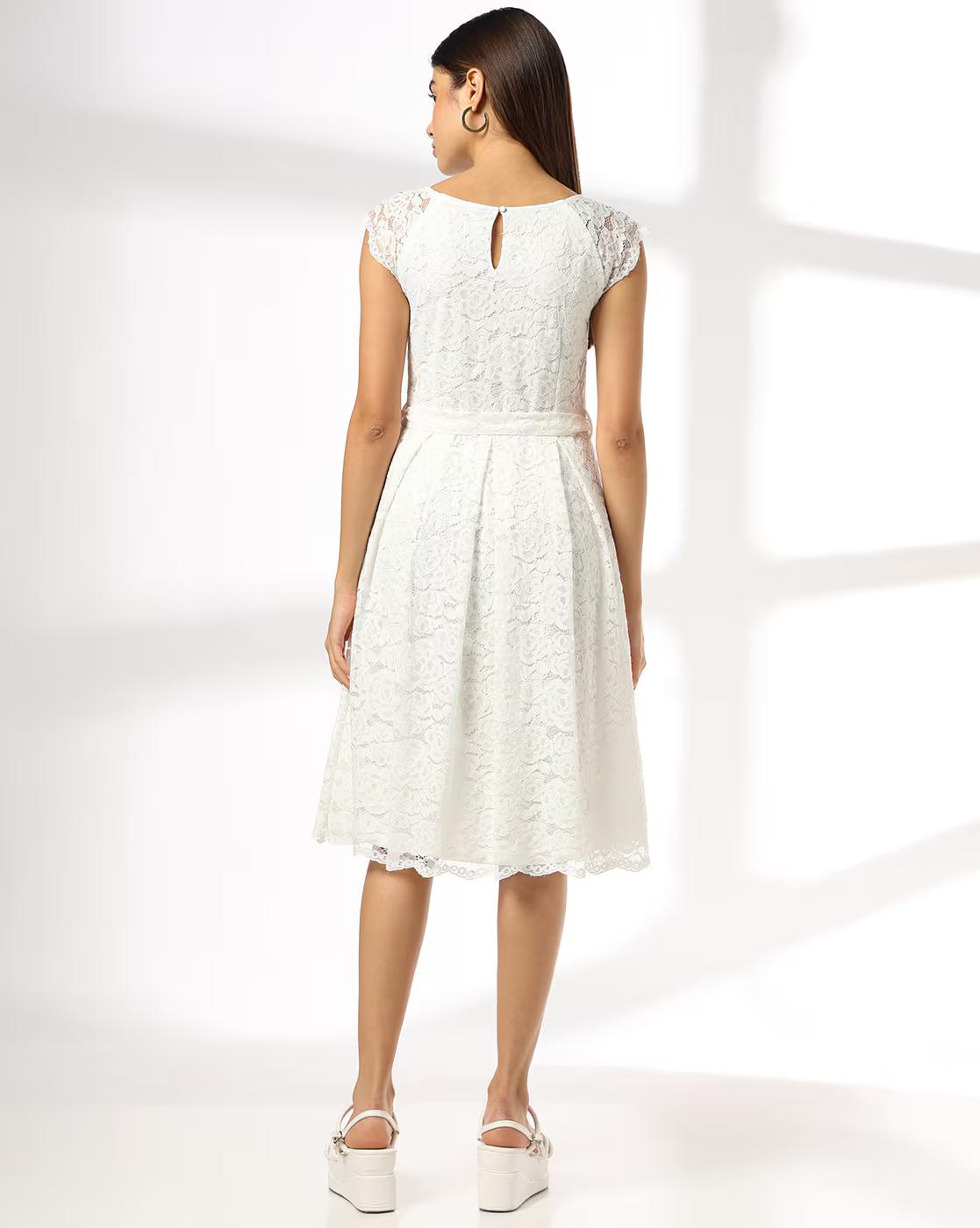 Women Lace A-Line Dress