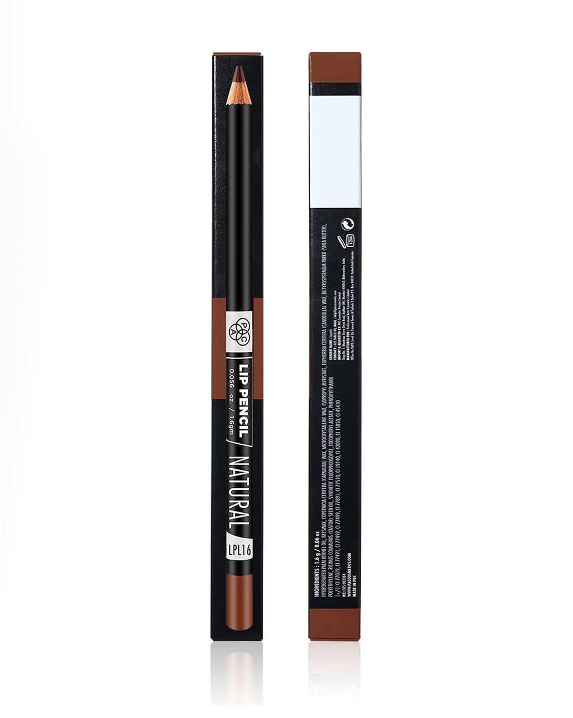 Lip Pencil Creamy Non Drying Longwear Formula Intense Pigment Matte Finish - 16 Natural