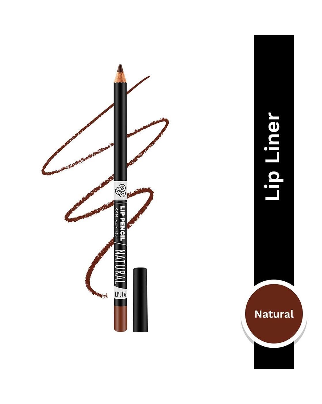 Lip Pencil Creamy Non Drying Longwear Formula Intense Pigment Matte Finish - 16 Natural