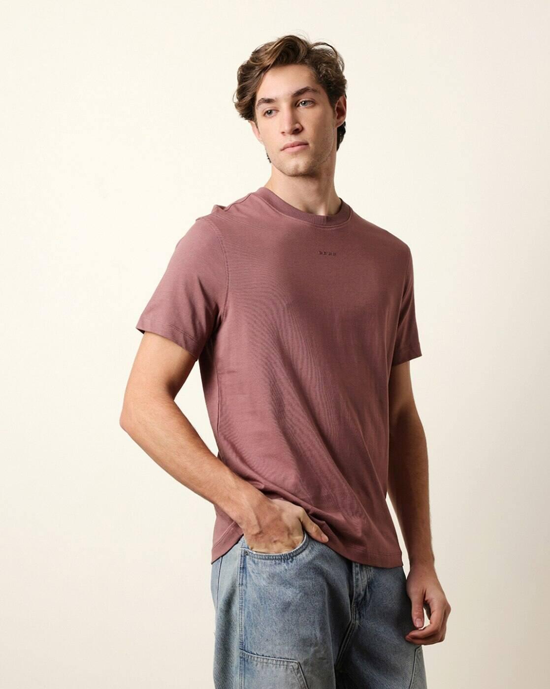 Men Cotton Round Neck T-Shirt