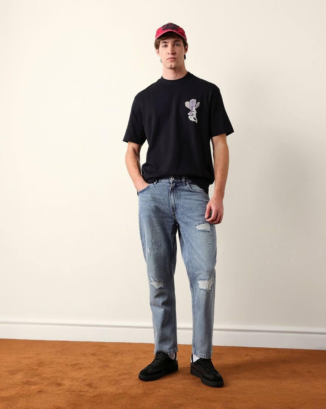 Men Cotton Round Neck T-Shirt