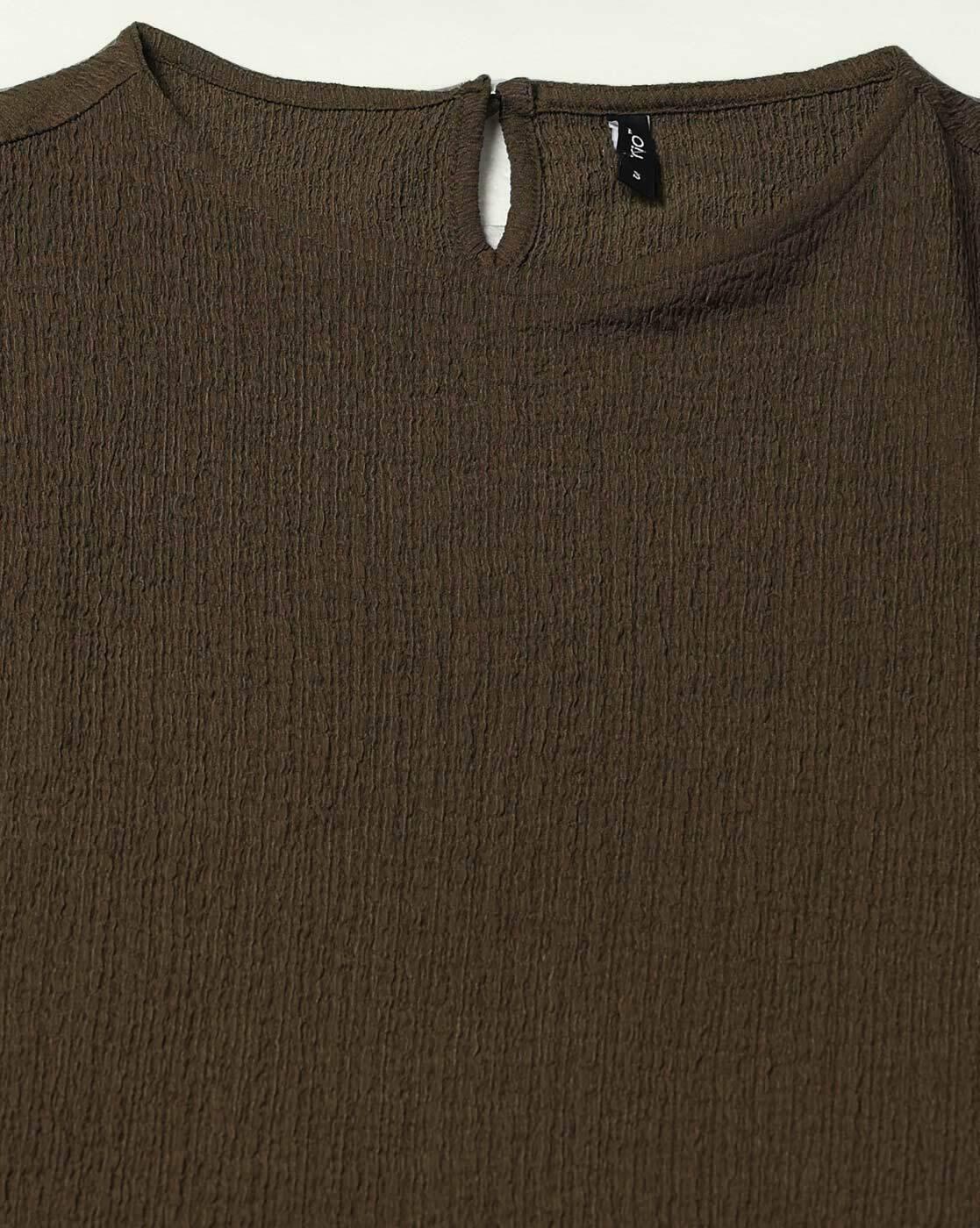 Women Round-Neck Bodycon Dress