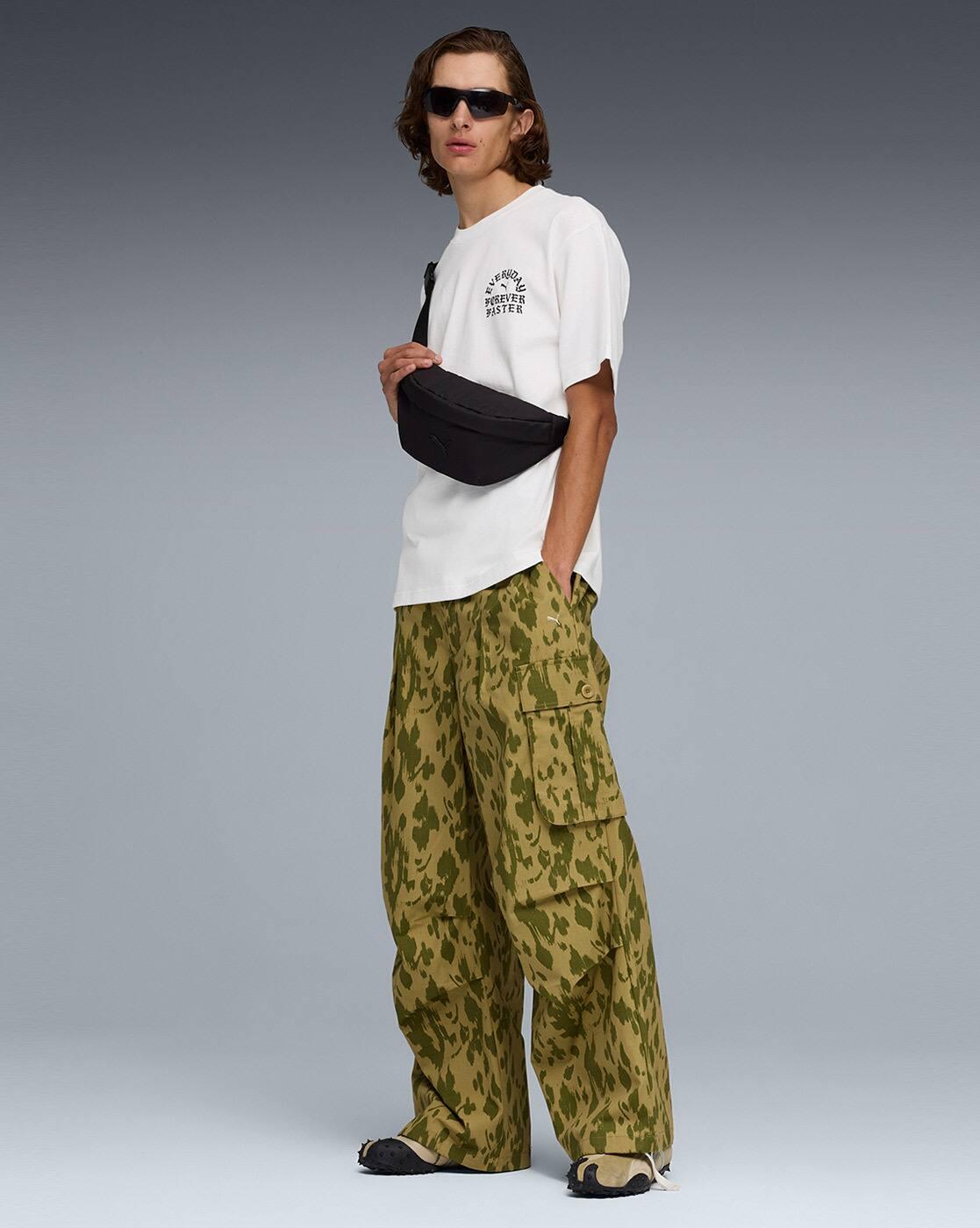 PUMA.NOW Men's Relaxed Cargo Pants