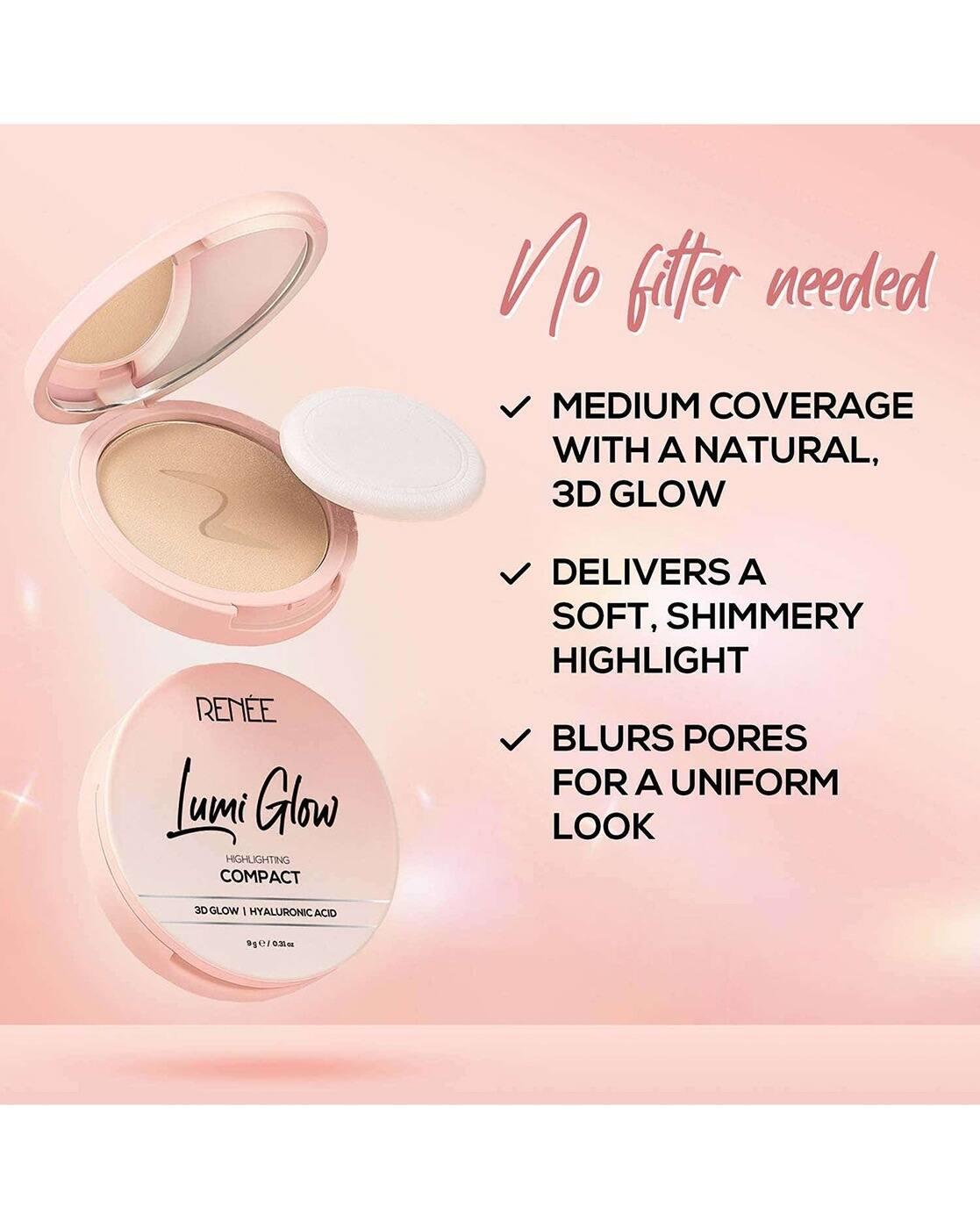 Lumi Glow Highlighting Compact - Silk Tan