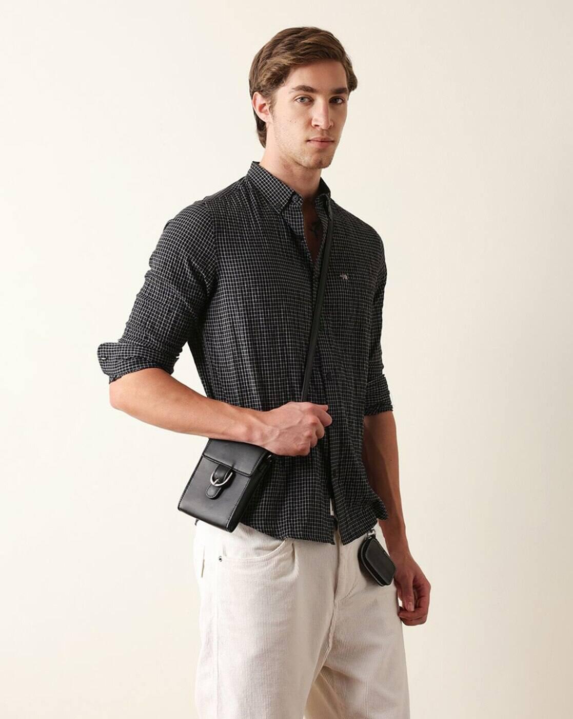 Checked Slim Fit Shirt