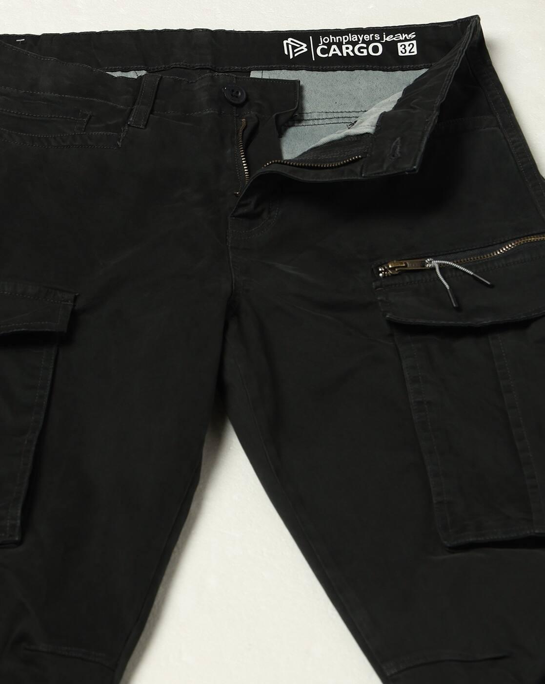 Men Low-Rise Relaxed Fit Trousers