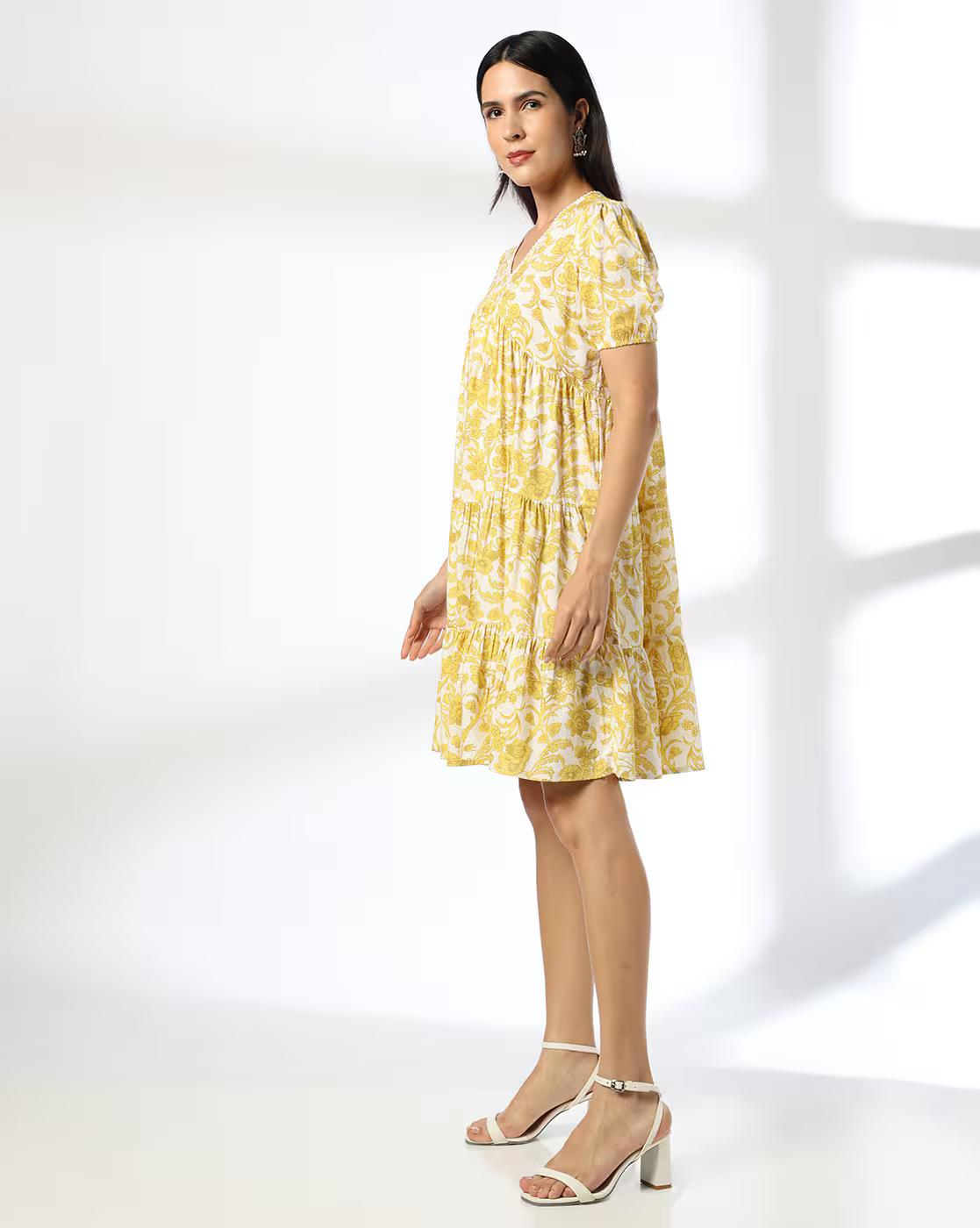ALIA CUT DRESS, WHITE, S
