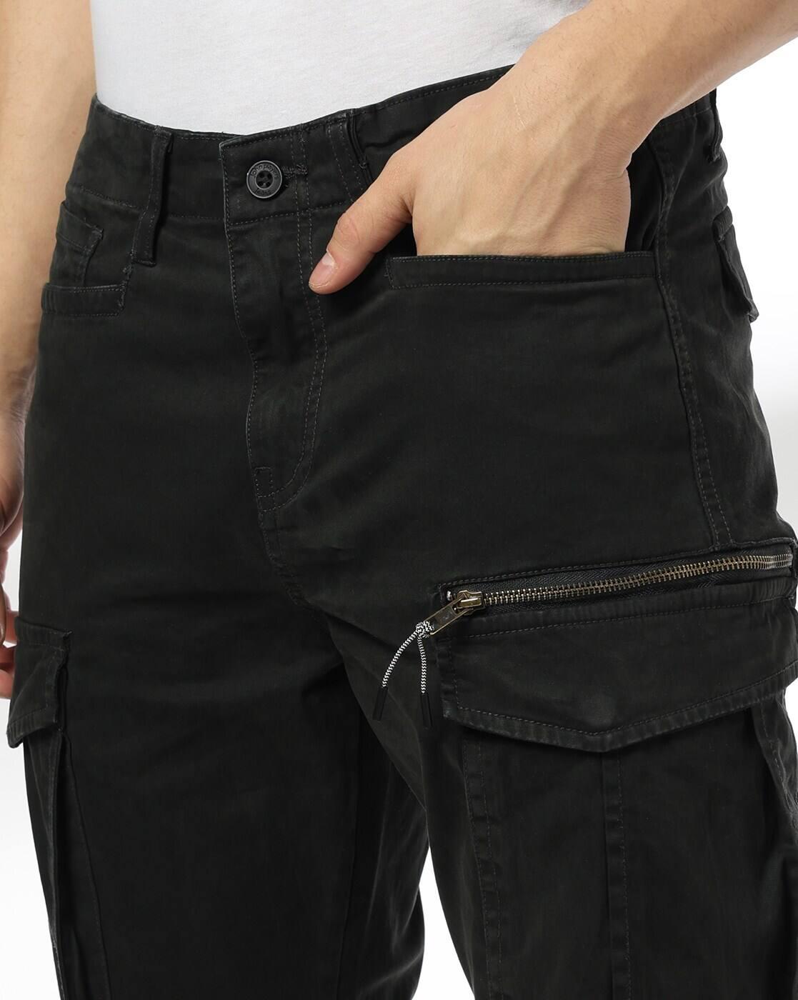Men Low-Rise Relaxed Fit Trousers