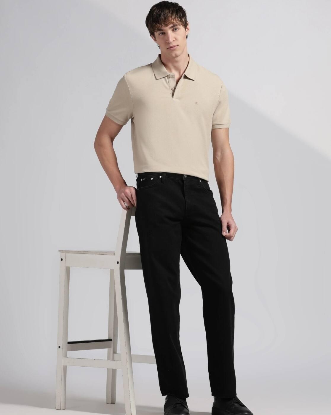 Men Regular Fit Polo T-Shirt
