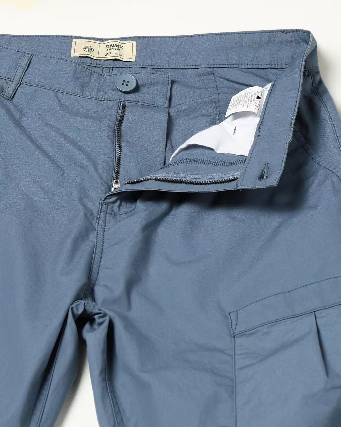Pleated pkt trouser, BLUE, 32