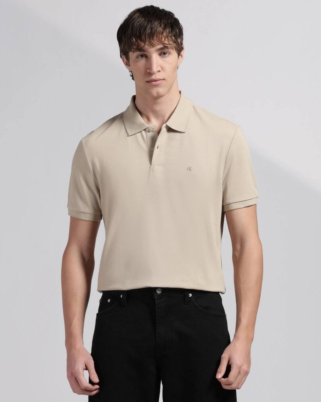 Men Regular Fit Polo T-Shirt